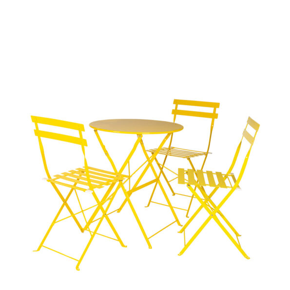 Cafe Chair Yellow