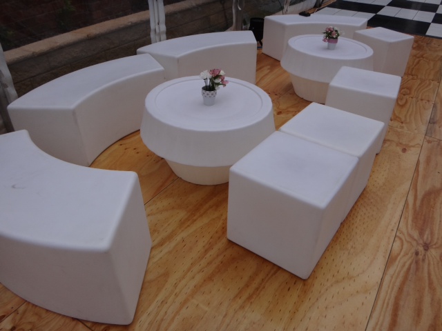Walkers Hire LED Glow Furniture 2