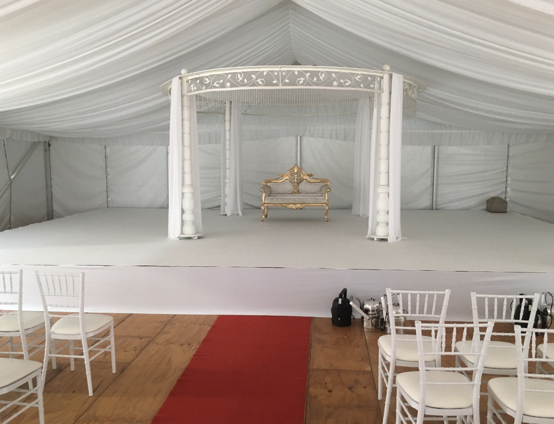 Staging weddings