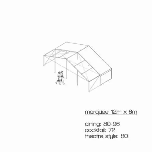 Marquees 12m x 6m