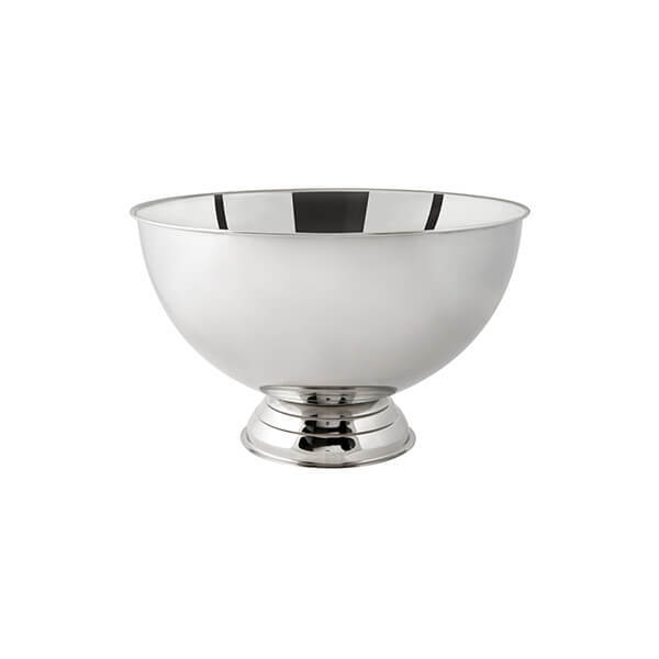 Silver champagne bowl