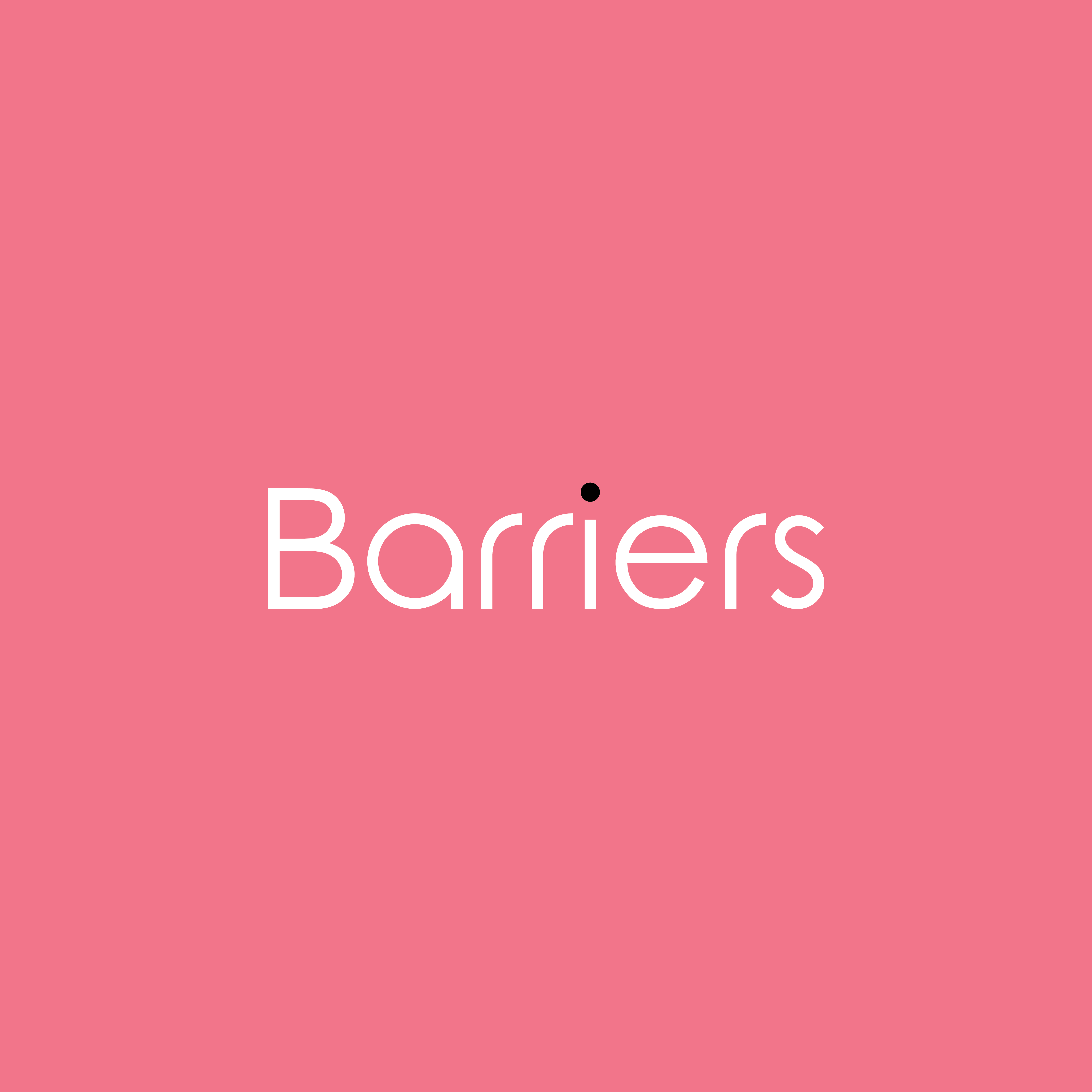 Barriers