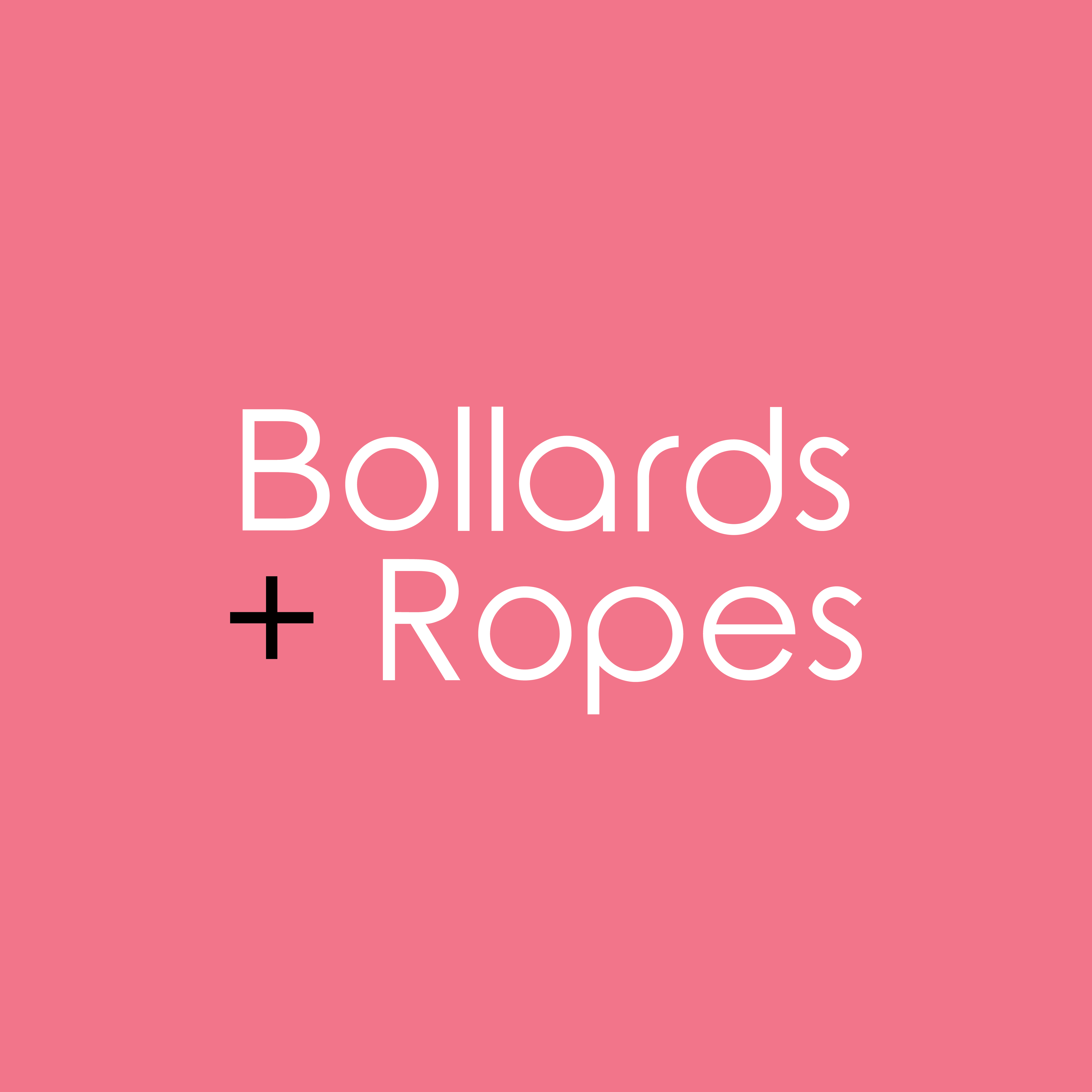 Bollards + Ropes