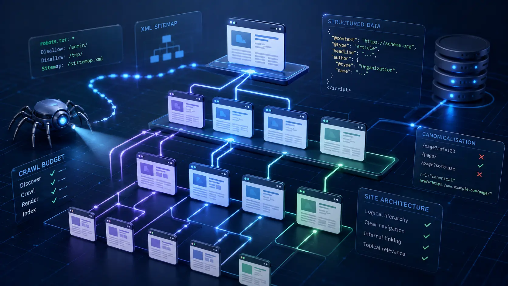 Technical SEO at Scale: Building a Website Search Engines Can Understand