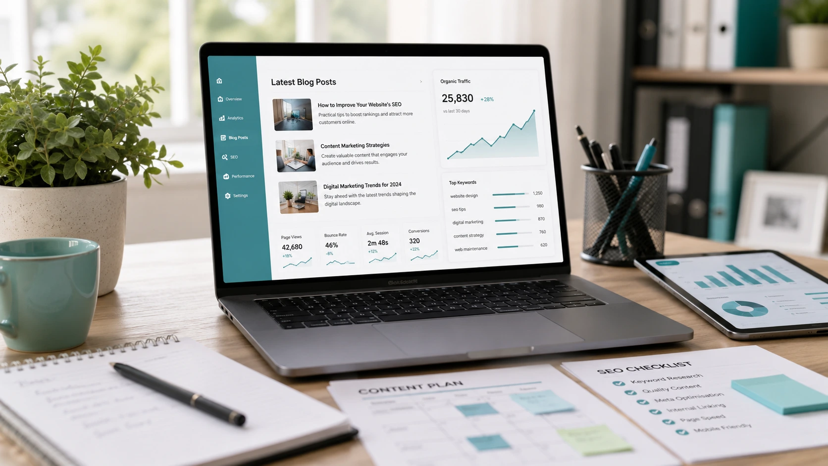 SEO Strategy for Sustainable Organic Traffic Growth