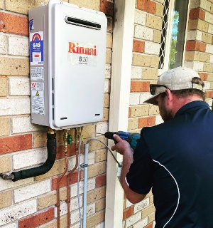 Gas Hot Water Installation