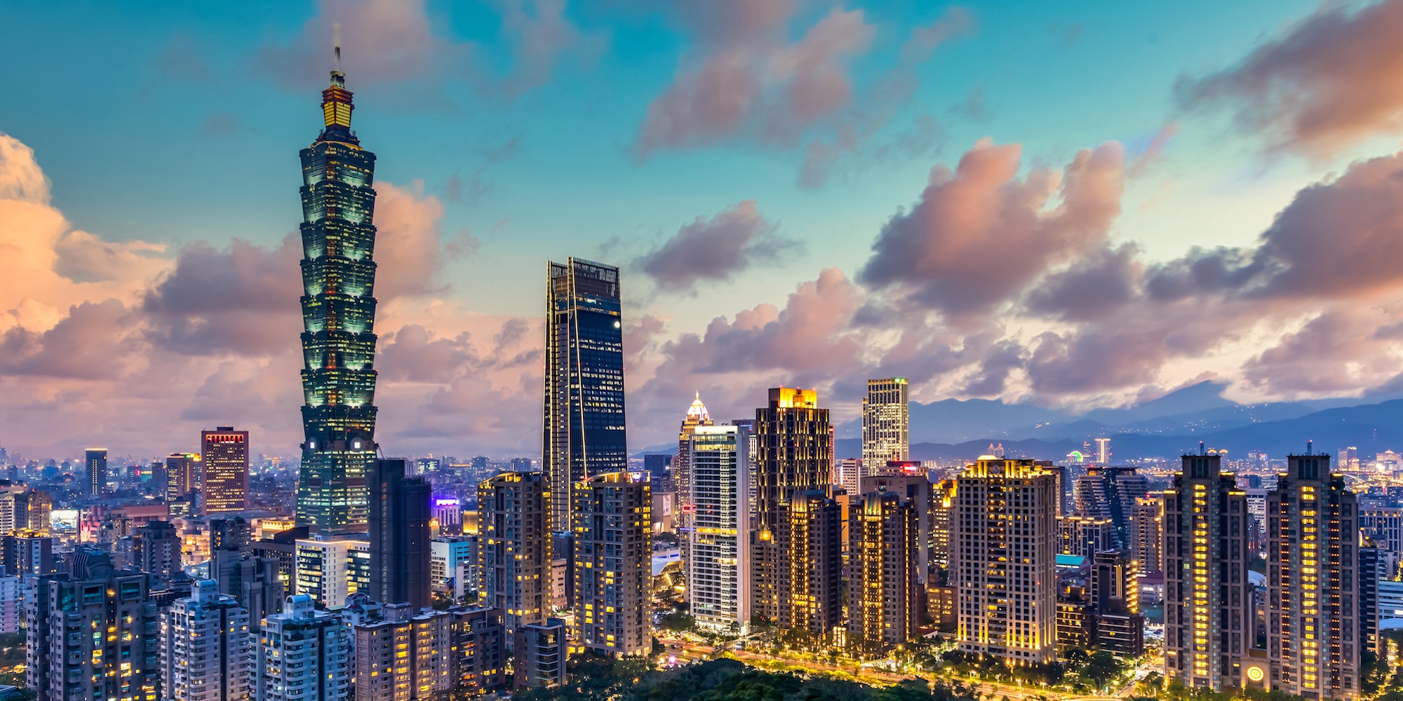 Tawian City Skyline. blockchain advisory, audit, accountancy, advisory expert advice
