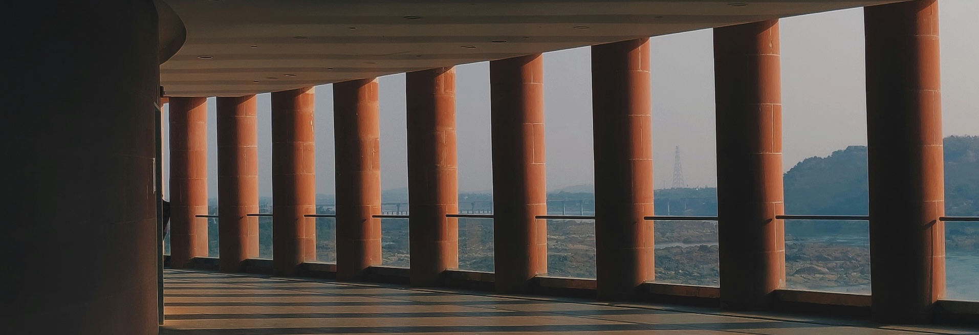 Pillars Skyline View