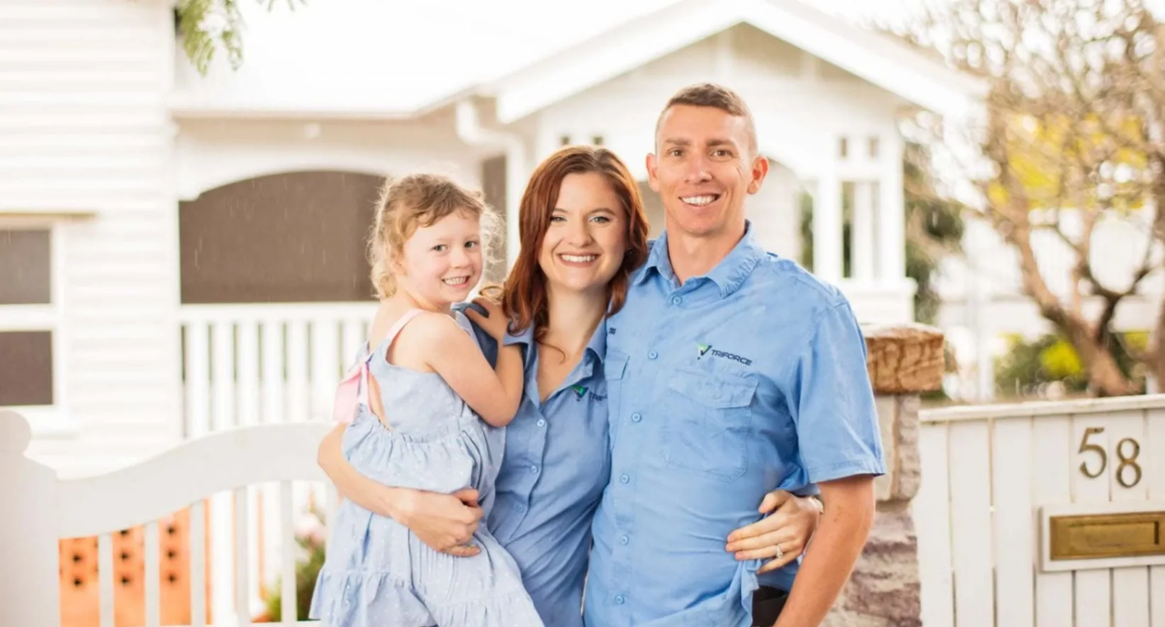 Chris with his family
