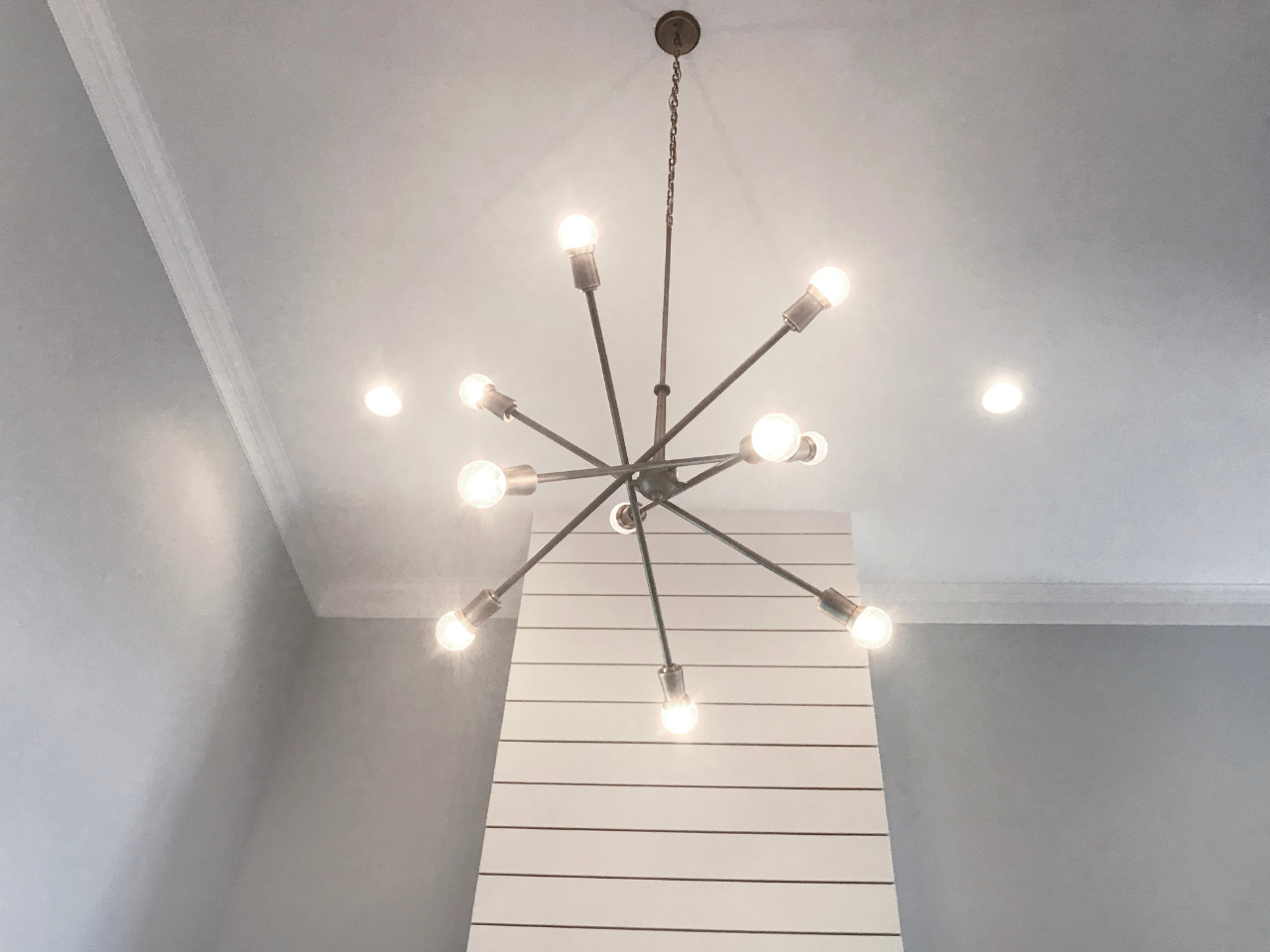 Flickering Chandelier