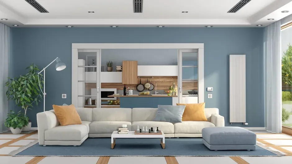 air conditioned living room