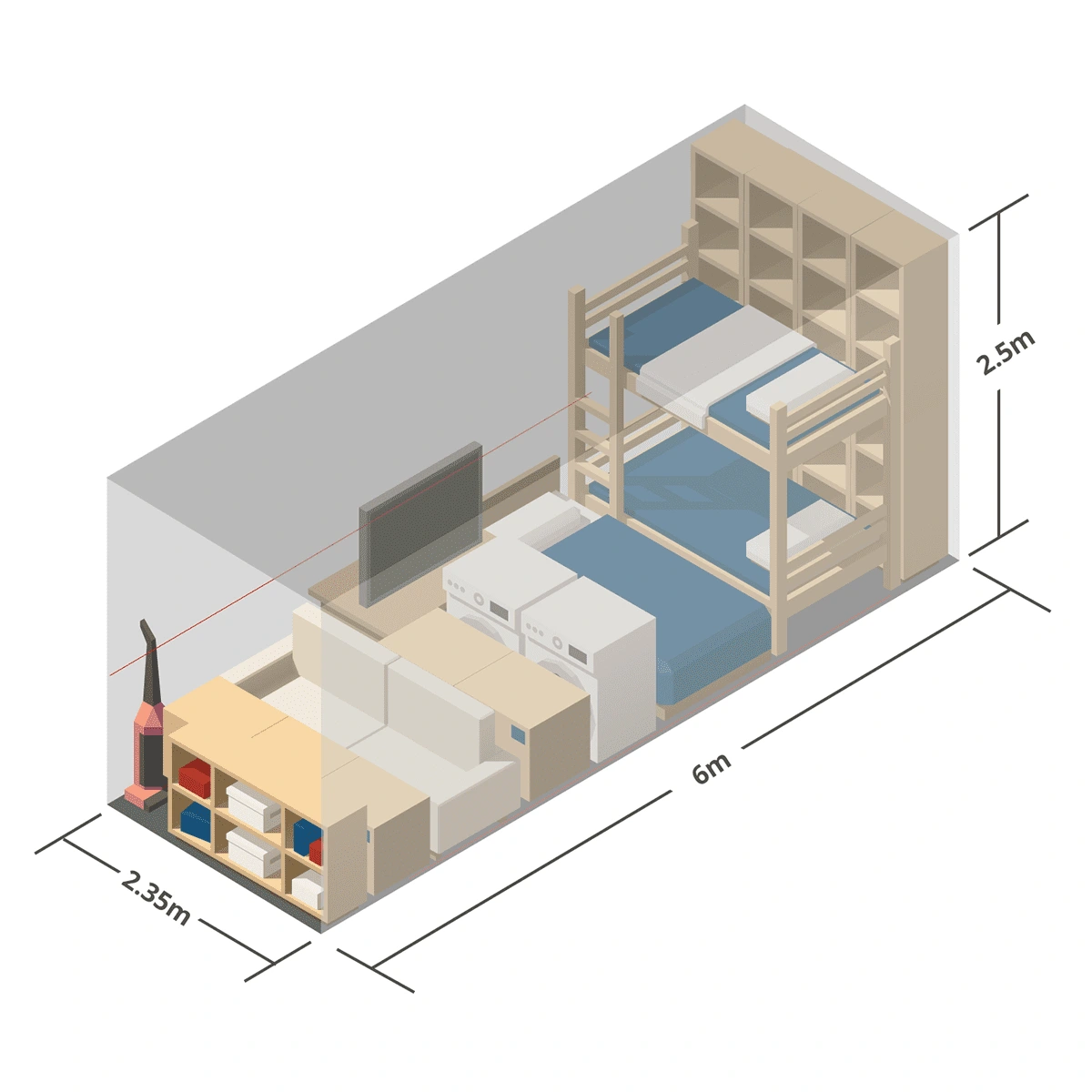 Large Drive-Up Storage Unit - Special: 10% off the first two months
