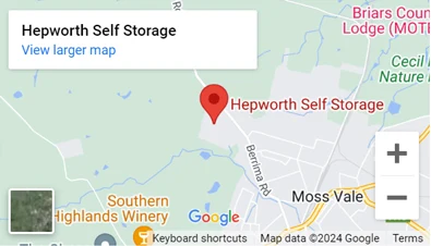 Moss Vale Self Storage – Secure Drive-Up Units | Hepworth Self Storage