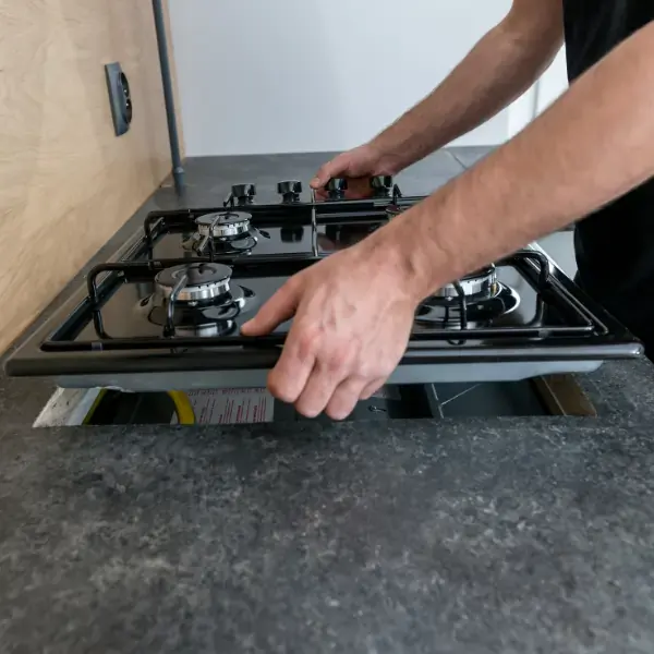 Gas Cooktop Installation