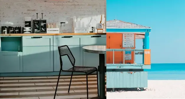 Coloured Cabinetry Pazzazz!! Colourful Inspirations