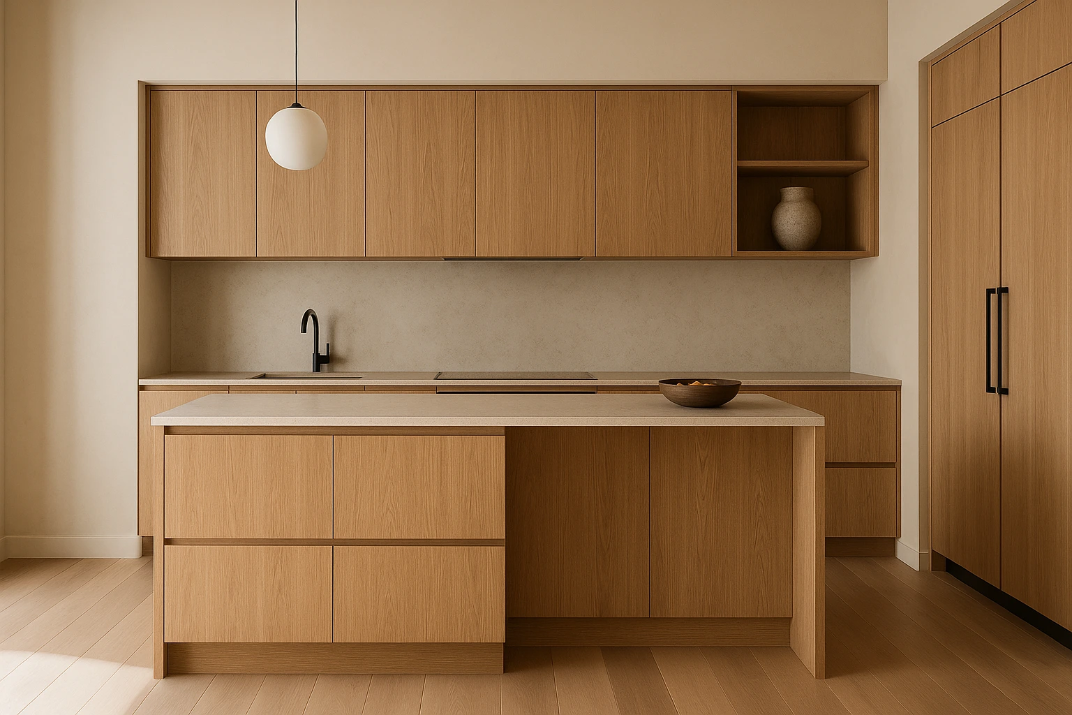 The Rise of Japandi Kitchens: Clean Lines, Warm Timber and Practical Spaces