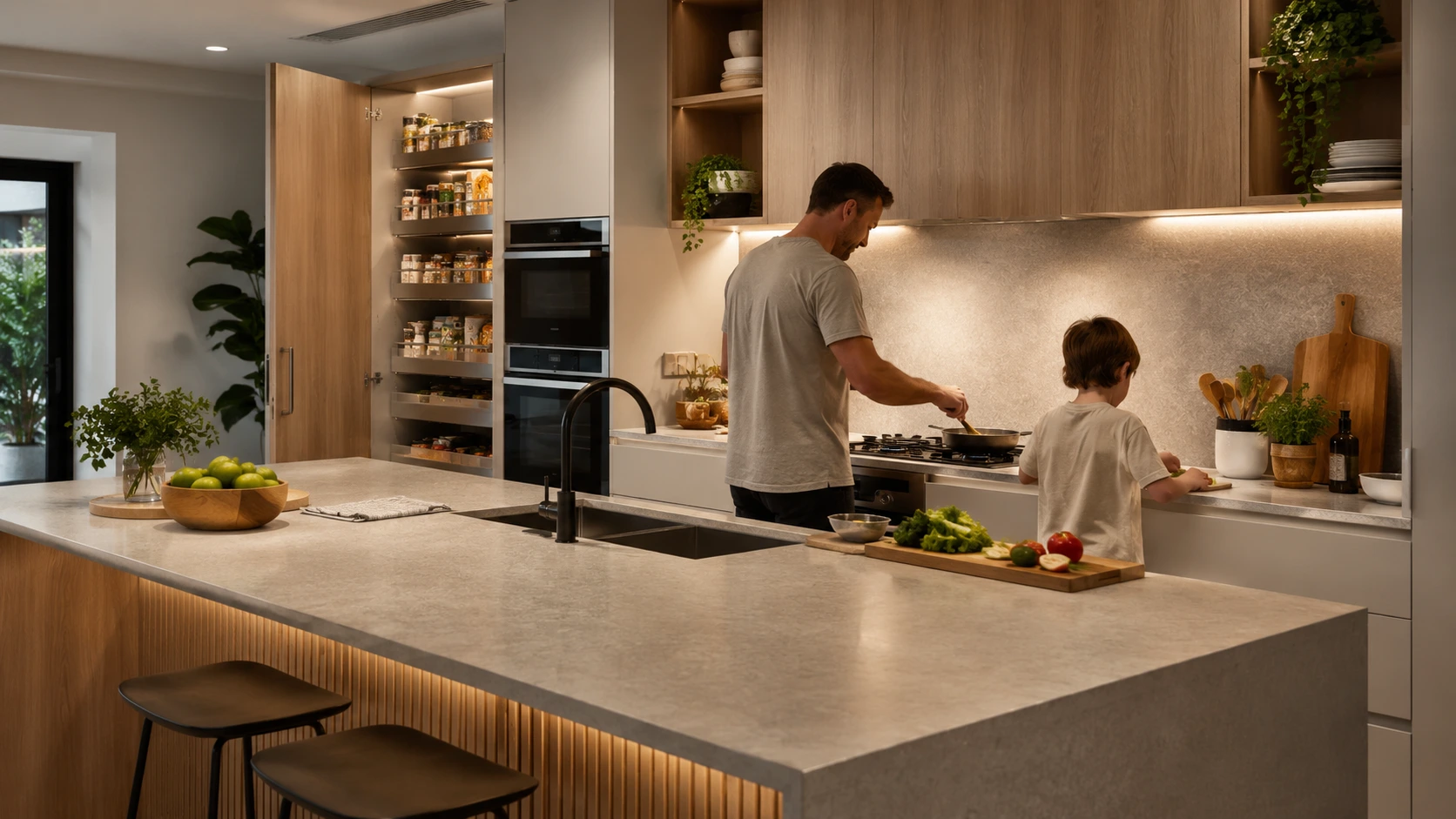 How to Design a Kitchen That Handles Busy Weeknight Cooking