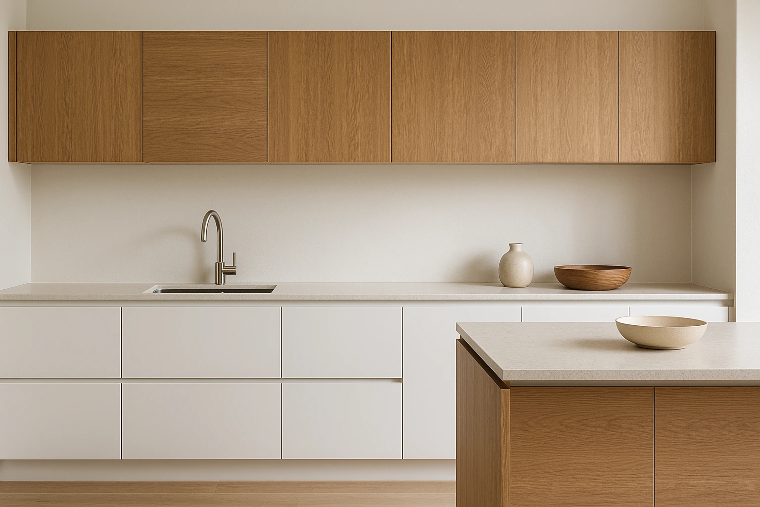 Trends in Cabinet Finishes: From Matte White to Timber Accents