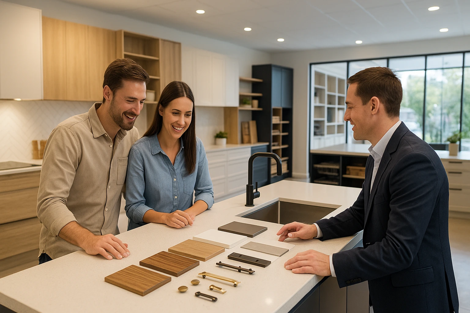 What to Expect When Visiting the A Team Kitchens & Joinery Showroom in Blaxland or Penrith