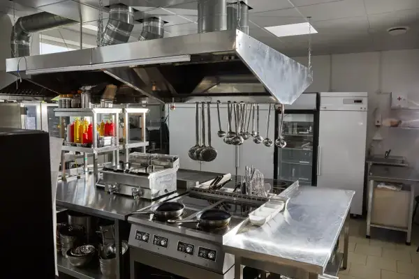 commercial kitchen