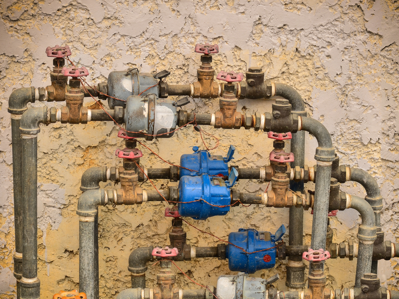 Gas line installation
