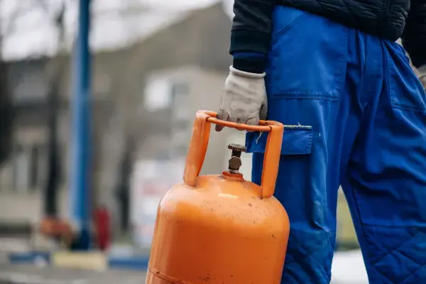 LPG gas bottle
