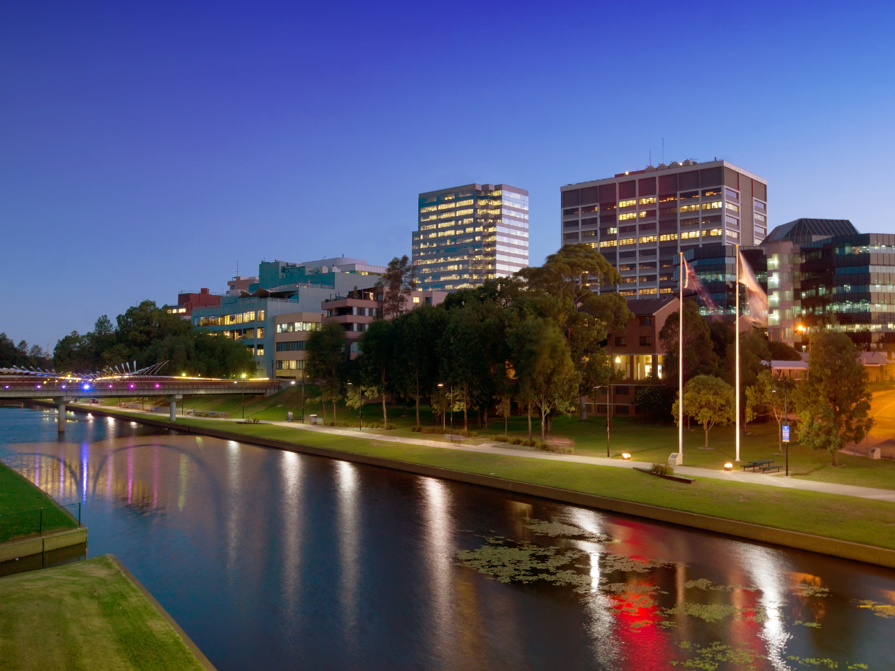 Parramatta at Night