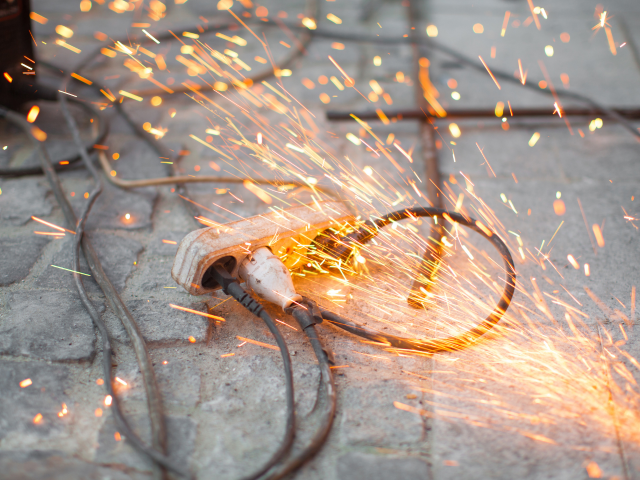 Sparking outlet