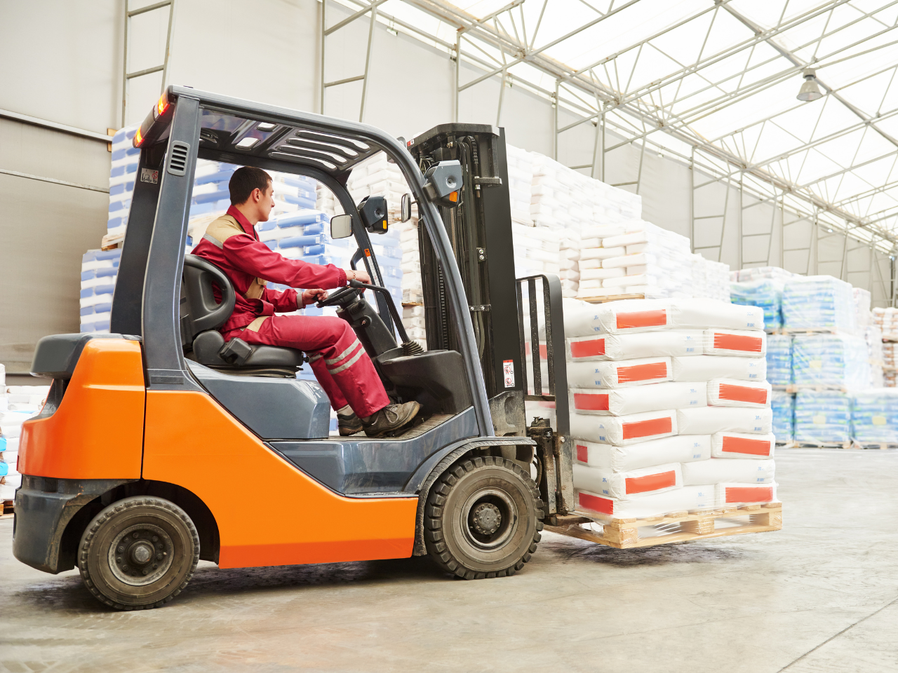 You need to be licensed to legally drive a forklift