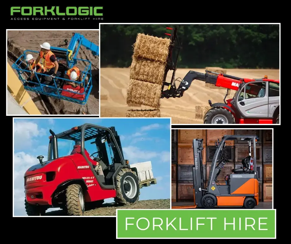 Telehandler and rough terrain forklifts available for hire