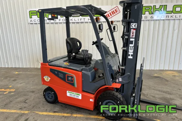 Used Heli 1.8 tonne mast lithium forklift pallet jack