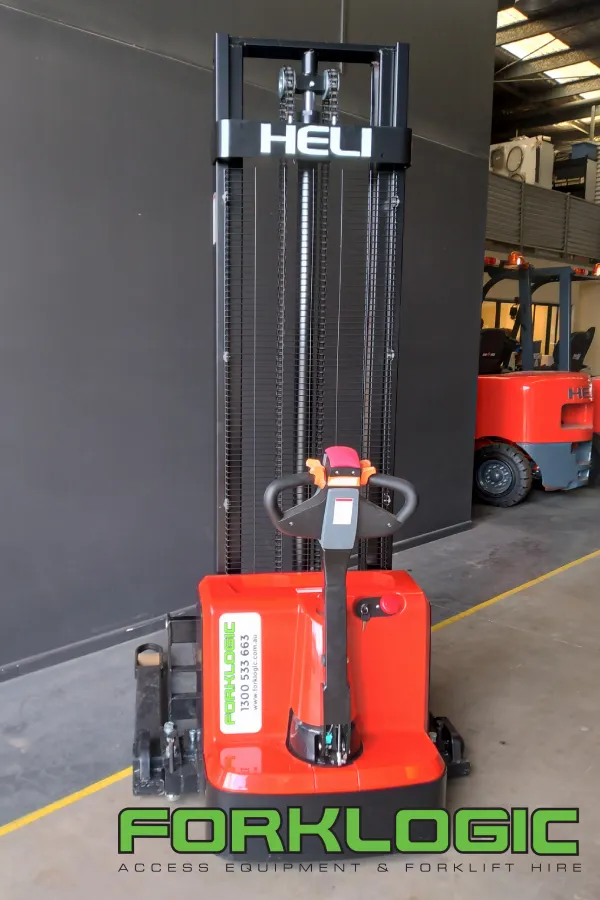 Heli Electric Walk Behind Stacker – 1300kgs thumbnail 3