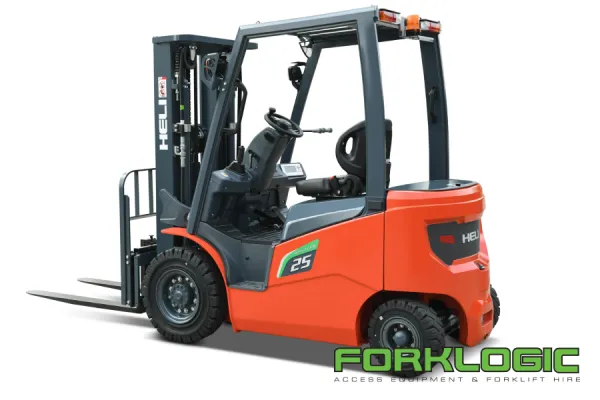 Heli 2.5 Tonne Container Mast Lithium Forklift thumbnail 2
