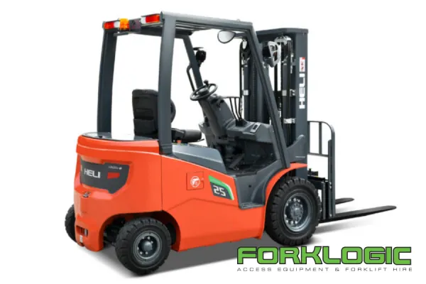 Heli 2.5 Tonne Container Mast Lithium Forklift thumbnail 3