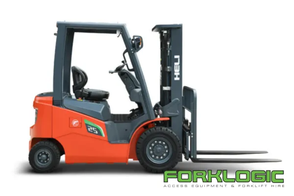 Heli 2.5 Tonne Container Mast Lithium Forklift thumbnail 4