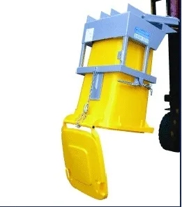 NWB-T1 Wheelie Bin Tipper Forklift Attachment