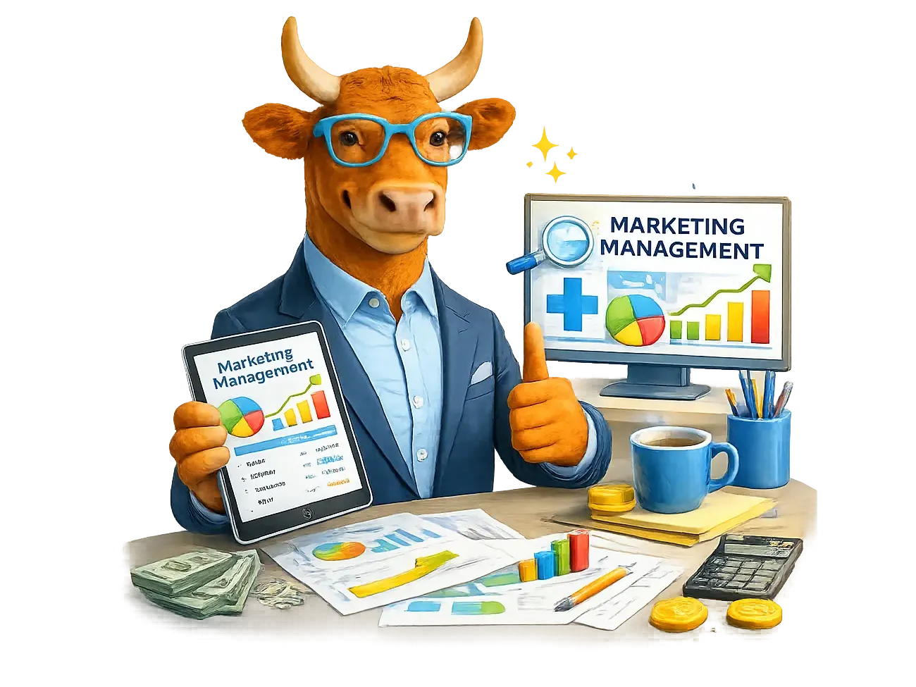 Marketing Management Services at One Orange Cow