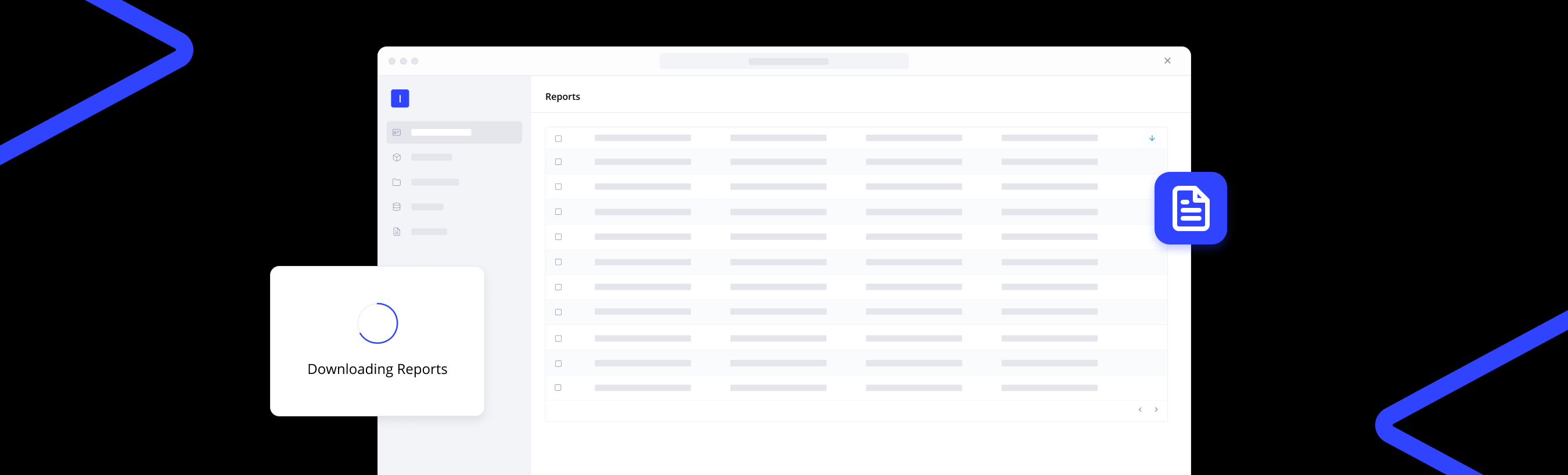 overview of reports features