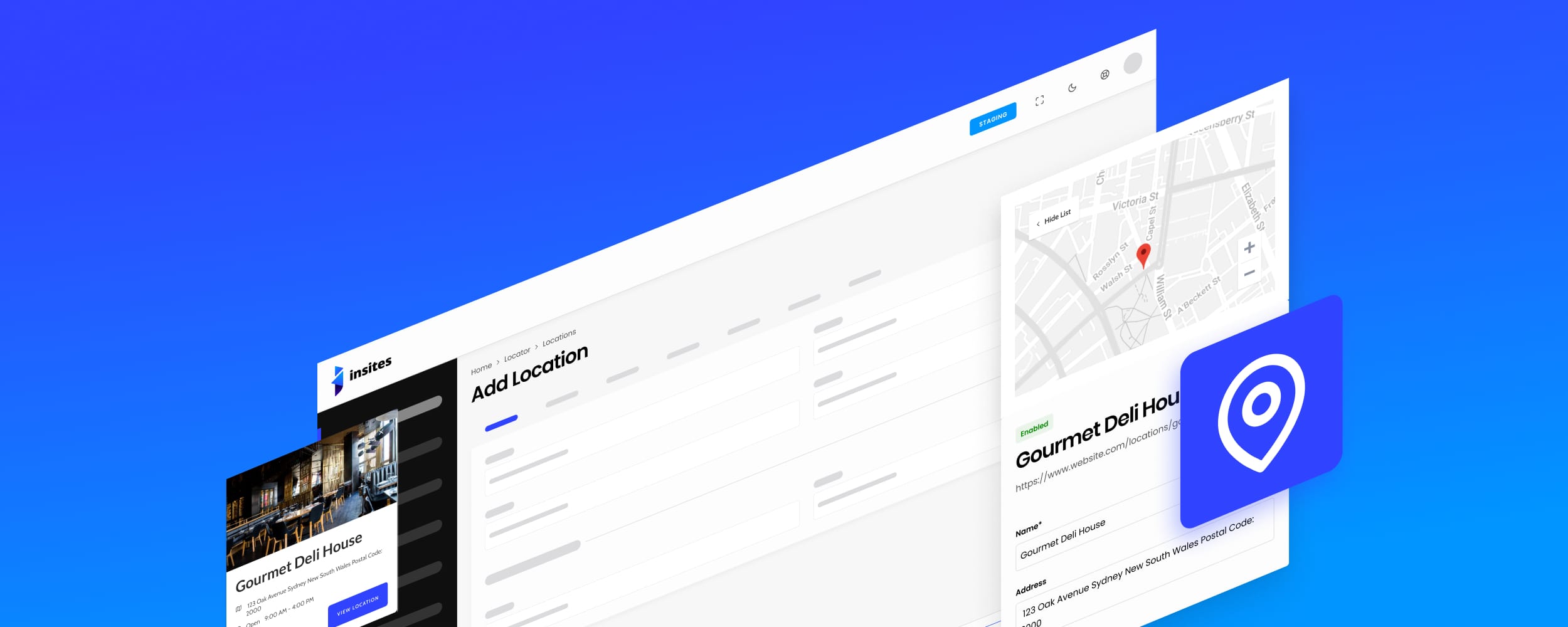 overview of locator features