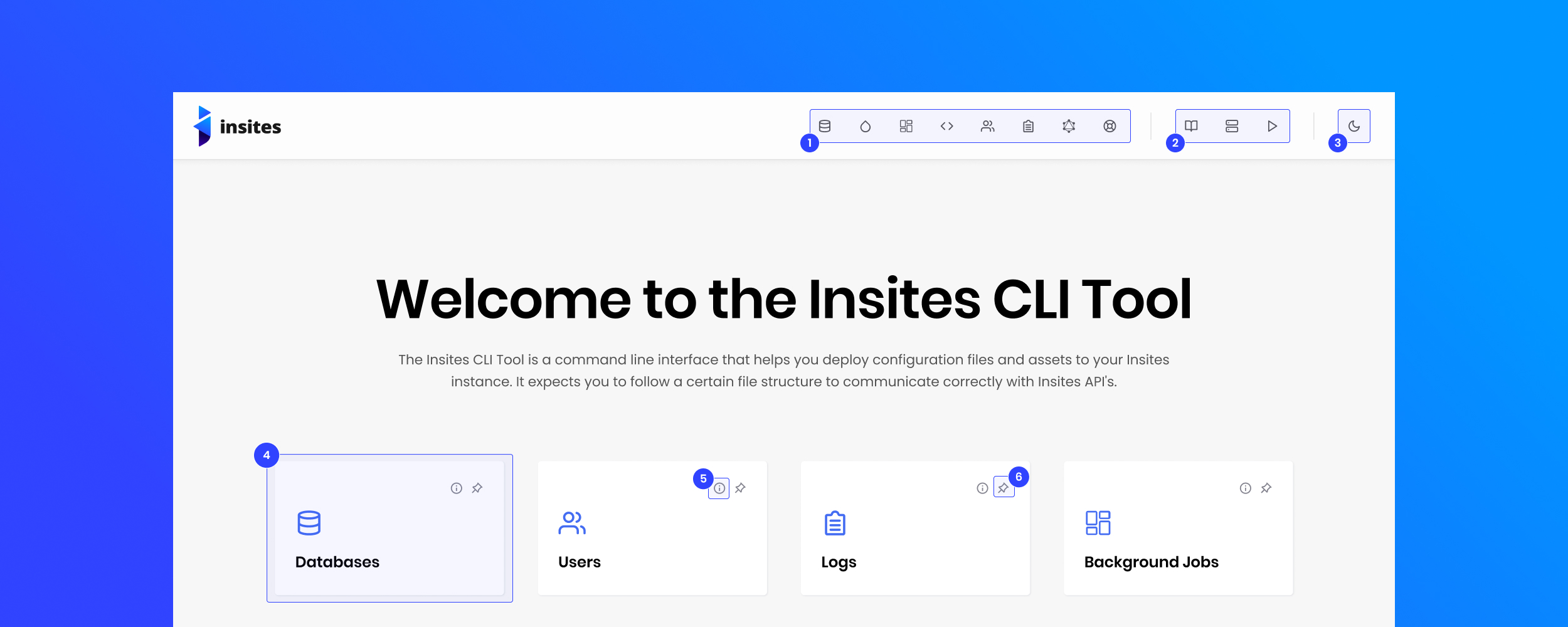 Insites CLI GUI