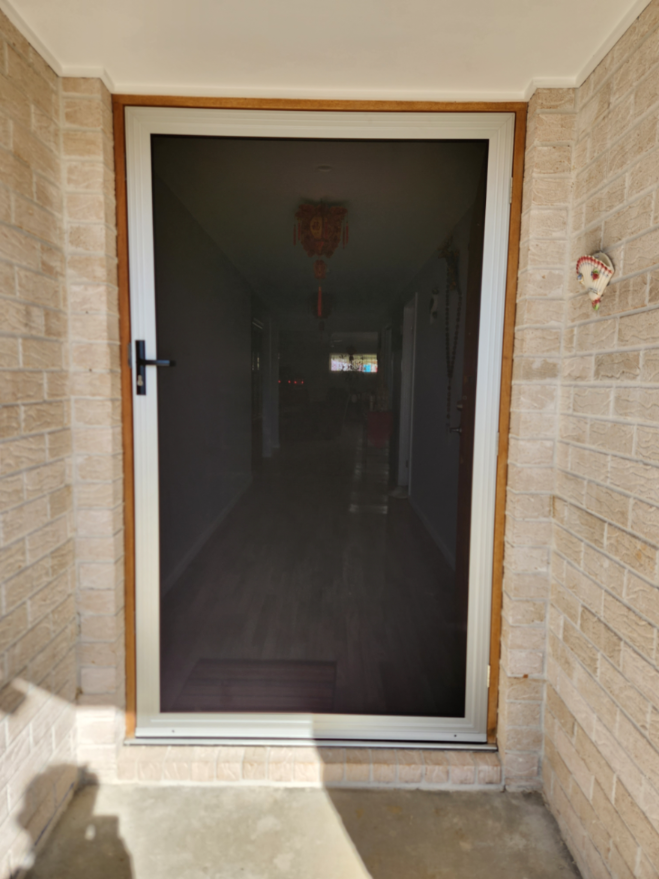 Amplimesh Front Security Door Bribie Island