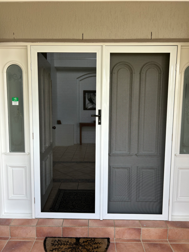 Double Door Security Screen