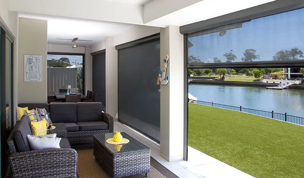side channel awning