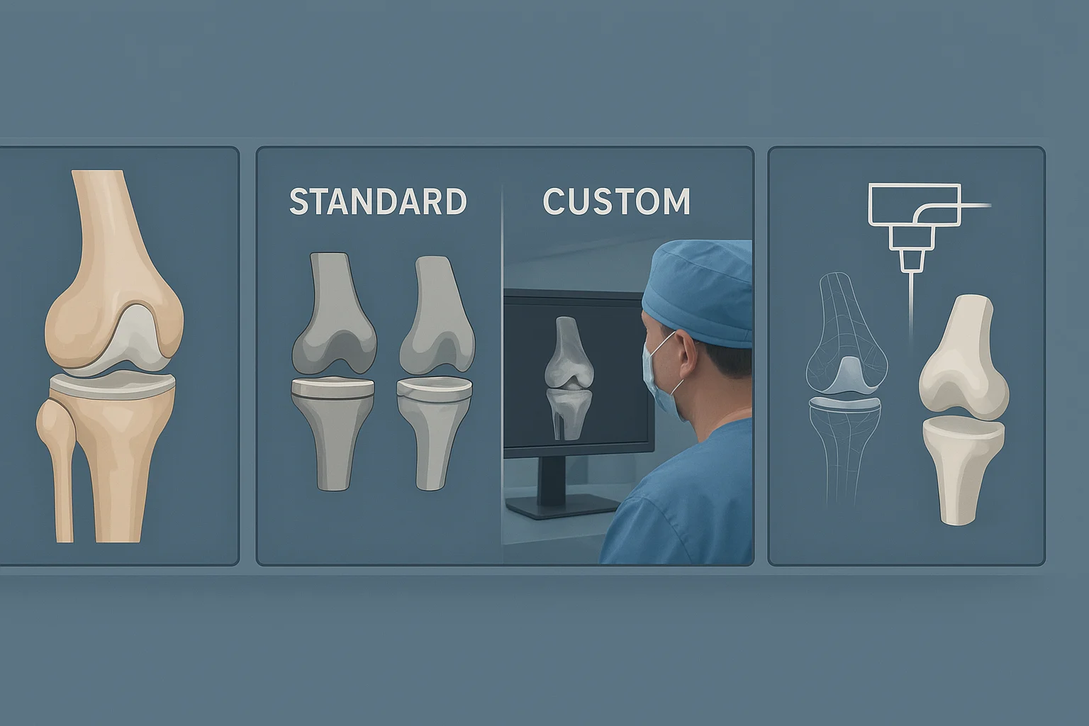 Custom Knee Replacements: Are They Better Than Standard Implants?