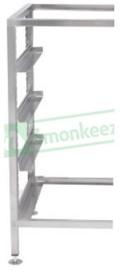 3Monkeez BRK-1 Glass Rack Storage Add On Bay