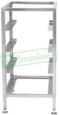 3Monkeez BRK-C Underbench Glass Rack Storage