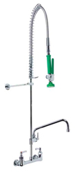 3Monkeez T-3M53449 Dual Wall Mount Pre Rinse Unit 150mm Pot Filler