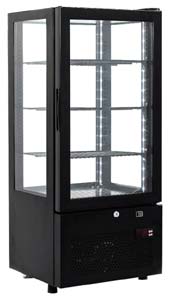 Airex AXR.MECT.1.0994 Counter Top Single Glass Door Merchandiser Fridge