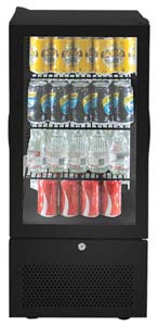 Airex AXR.MECT.1.0994 Counter Top Single Glass Door Merchandiser Fridge