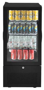 Airex AXR.MECT.1P.0994 Counter Top Single Glass Door Merchandiser Fridge